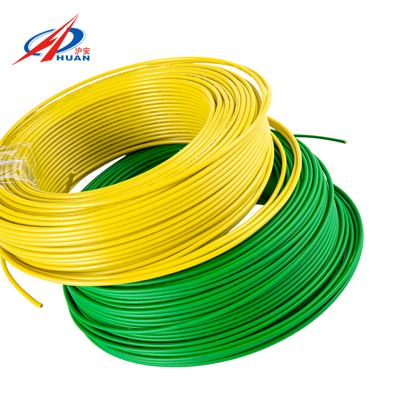 موصلات صلبة معزولة من النحاس النقي PVC مقاومة للحريق NH-BV سلك صلب (للاستخدام السكني)