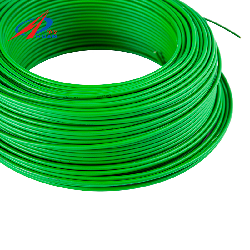 سلك مقاوم للحريق معزول بالبولي أوليفين المتشابك WDZN-BYJ 450/750V وما دون سلك مقاوم للحريق معزول بالبولي أوليفين المتشابك WDZN-BYJ 450/750V وما دون